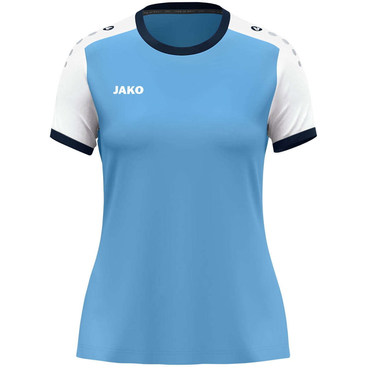 JAKO Trikot Dynamic KA Damen – Blau (431) (vorne)