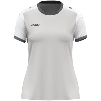 JAKO Trikot Dynamic KA Damen – Grau (vorne)