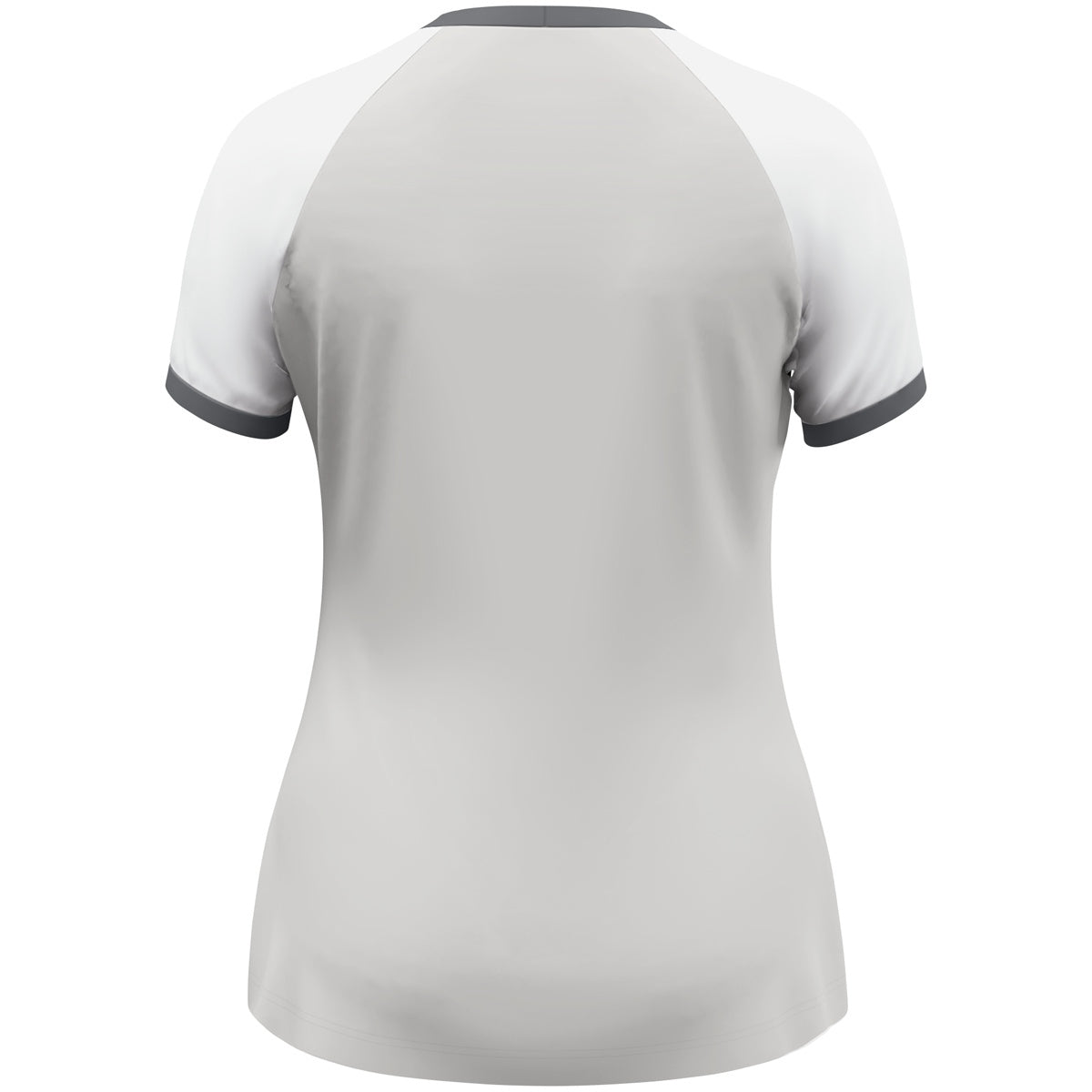 JAKO Trikot Dynamic KA Damen – Grau (hinten)