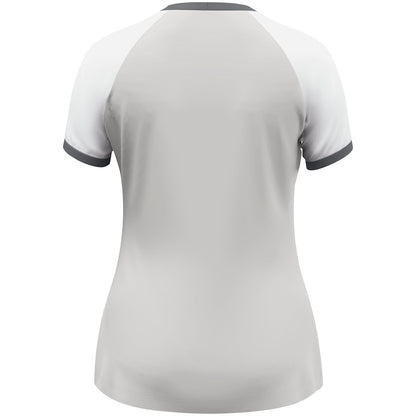 JAKO Trikot Dynamic KA Damen – Grau (hinten)