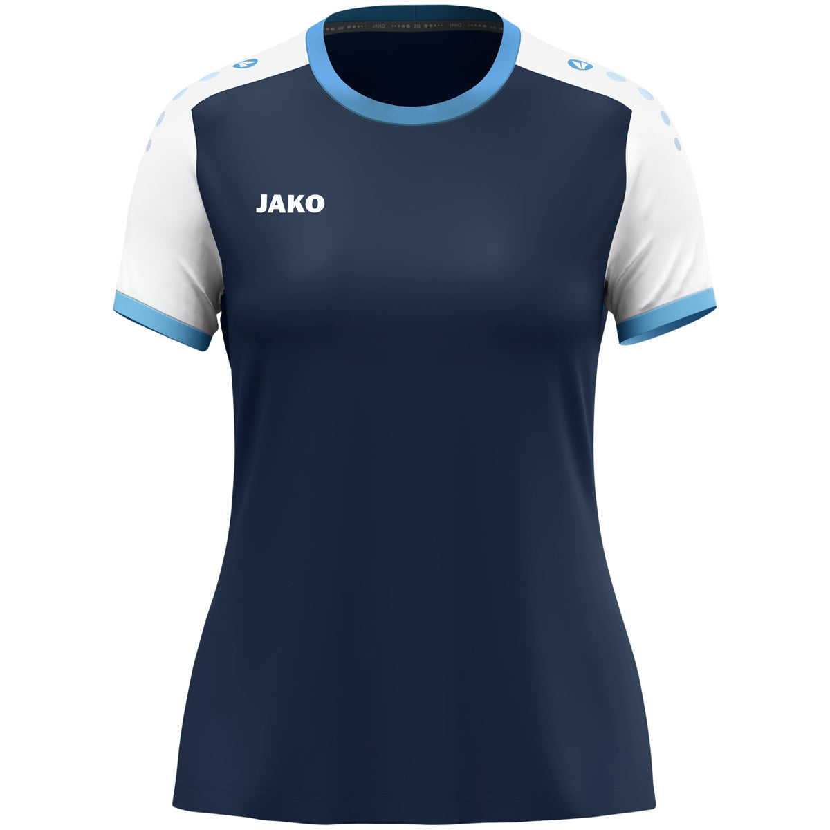 JAKO Trikot Dynamic KA Damen – Blau (918) (vorne)