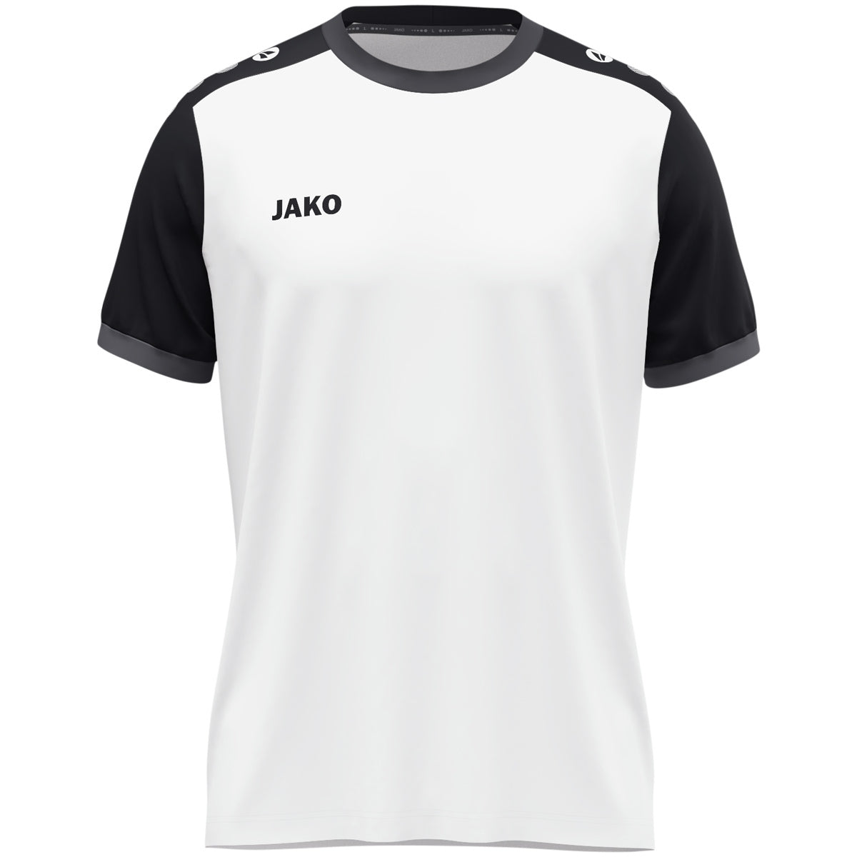 JAKO Trikot Dynamic kurzarm – Weiß (vorne)