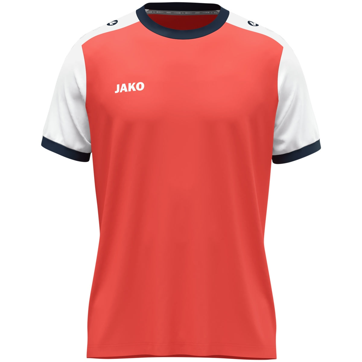 JAKO Trikot Dynamic kurzarm – Rot (190) (vorne)