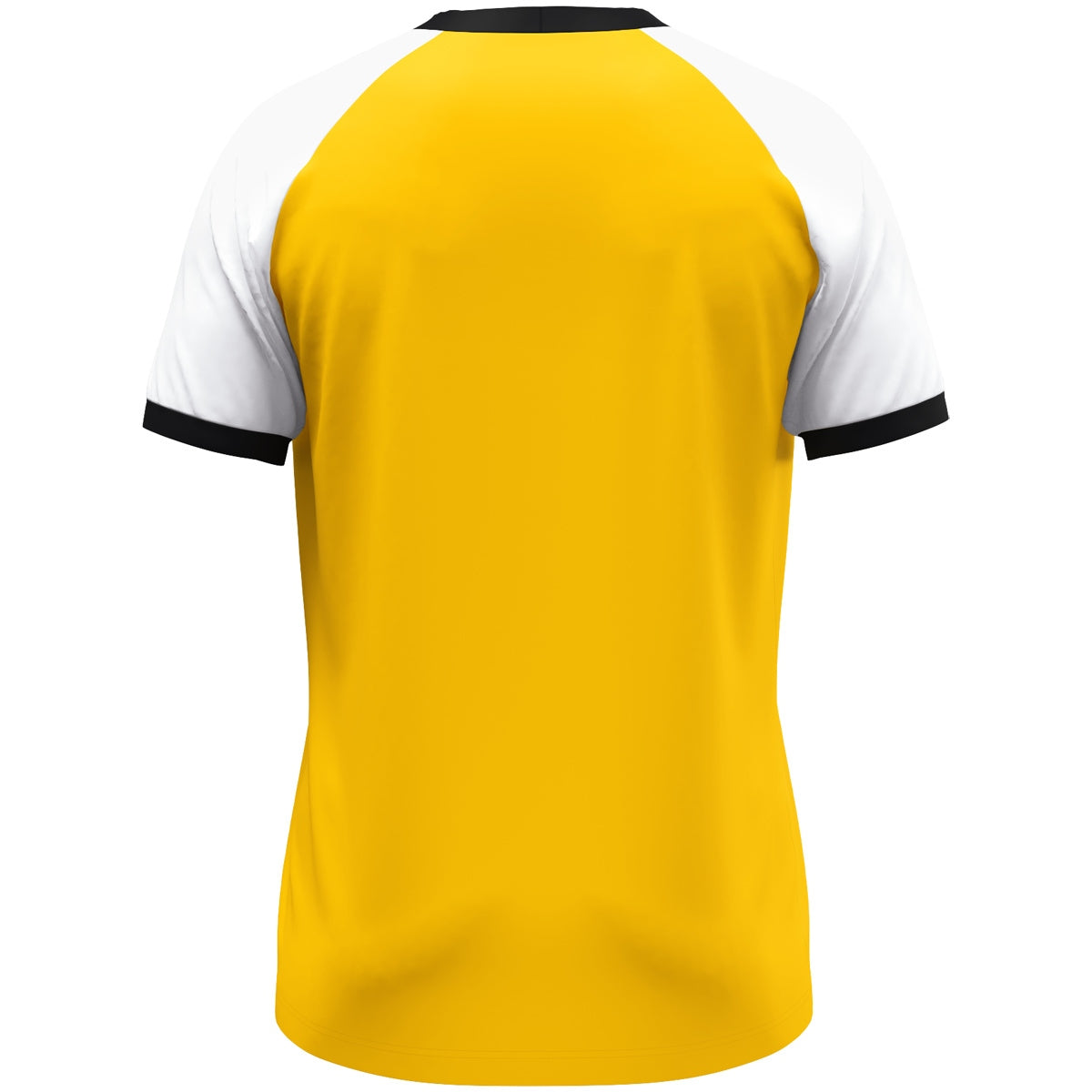 JAKO Trikot Dynamic kurzarm – Gelb (hinten)