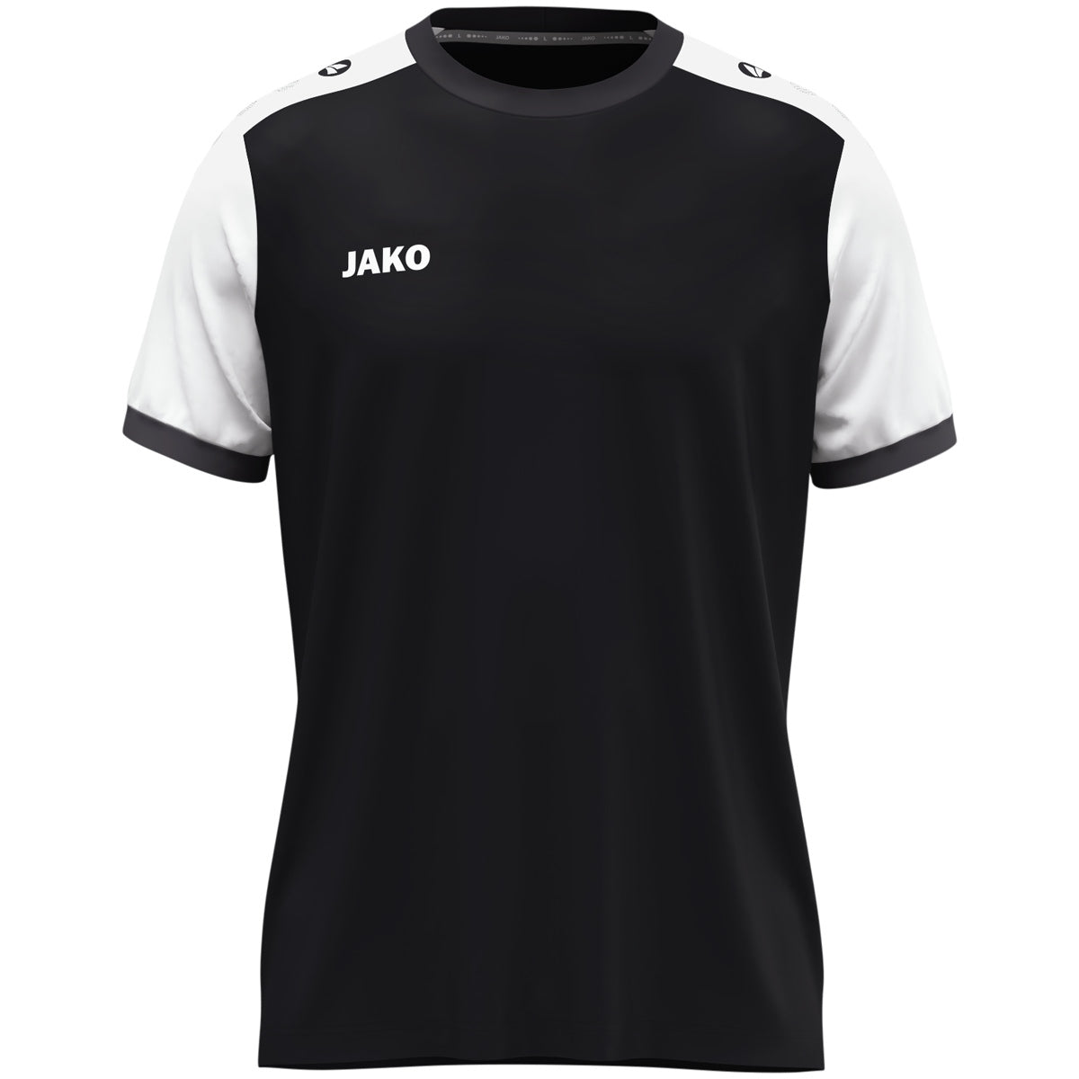 JAKO Trikot Dynamic kurzarm – Schwarz (vorne)