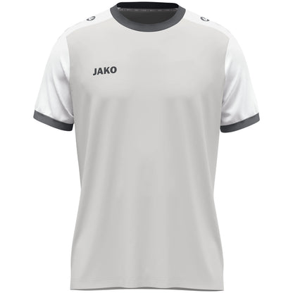 JAKO Trikot Dynamic kurzarm – Grau (vorne)