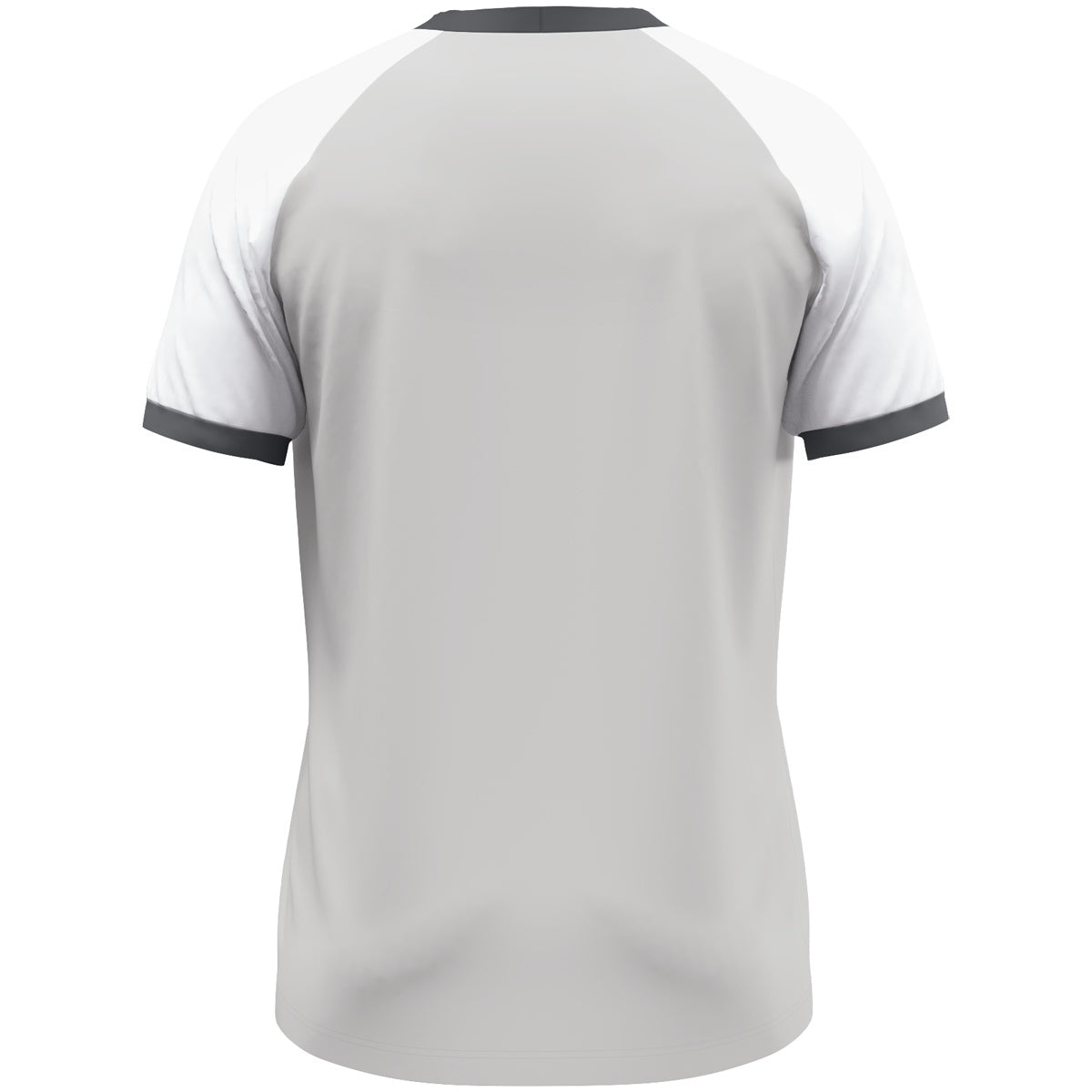 JAKO Trikot Dynamic kurzarm – Grau (hinten)