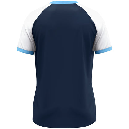 JAKO Trikot Dynamic kurzarm – Blau (918) (hinten)