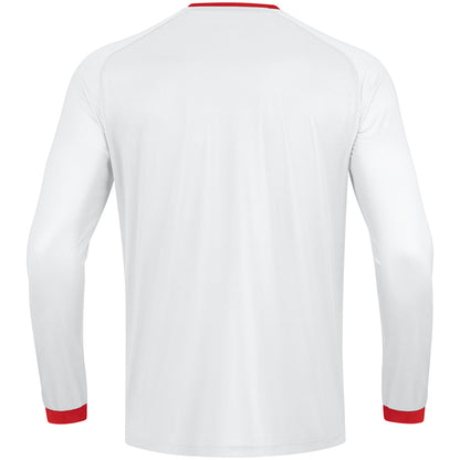 JAKO Trikot Inter langarm – Weiß (011) (hinten)