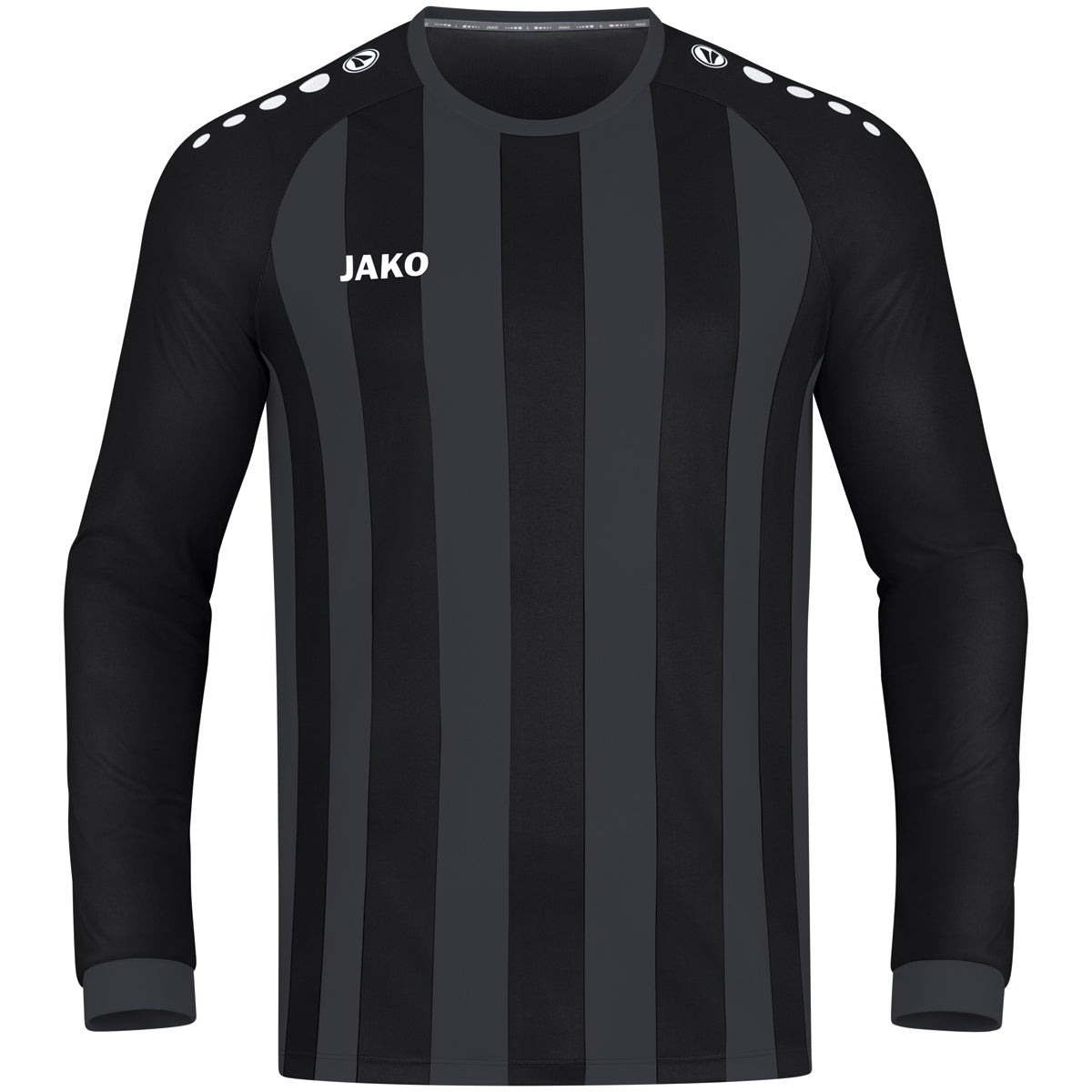 JAKO Trikot Inter langarm – Schwarz (801) (vorne)