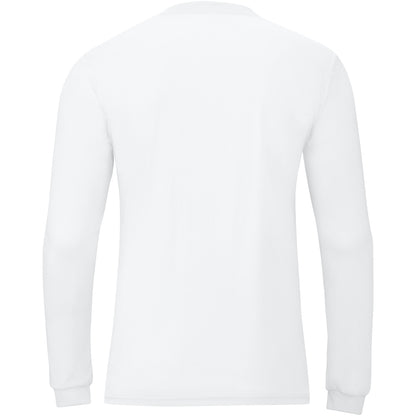 JAKO Trikot Team langarm – Weiß (hinten)