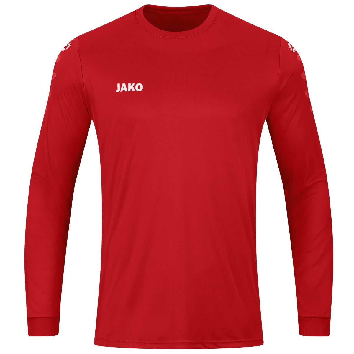 JAKO Trikot Team langarm – Rot (vorne)