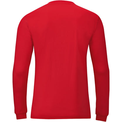 JAKO Trikot Team langarm – Rot (hinten)