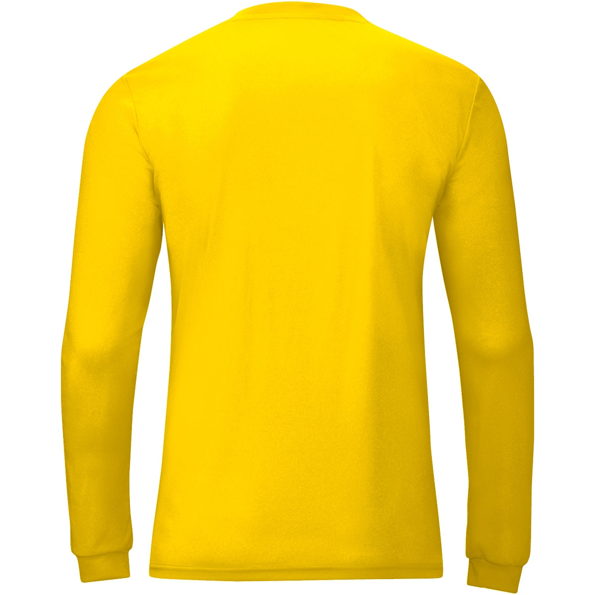 JAKO Trikot Team langarm – Gelb (hinten)