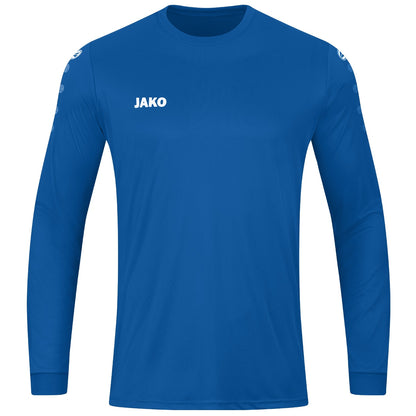 JAKO Trikot Team langarm – Blau (vorne)
