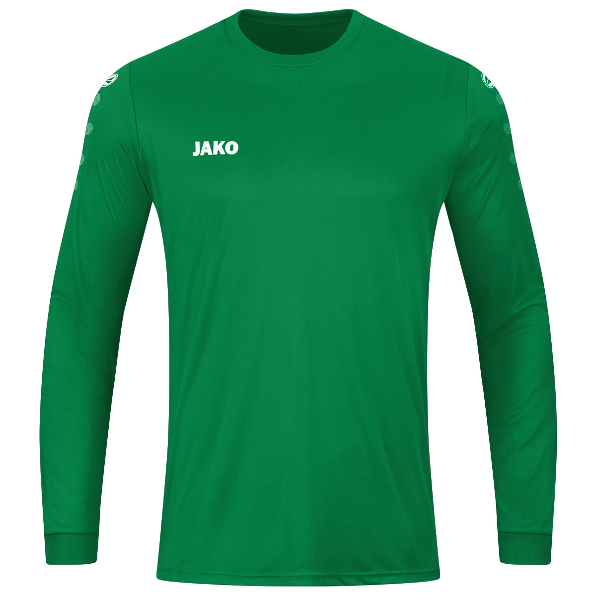 JAKO Trikot Team langarm – Grün (vorne)