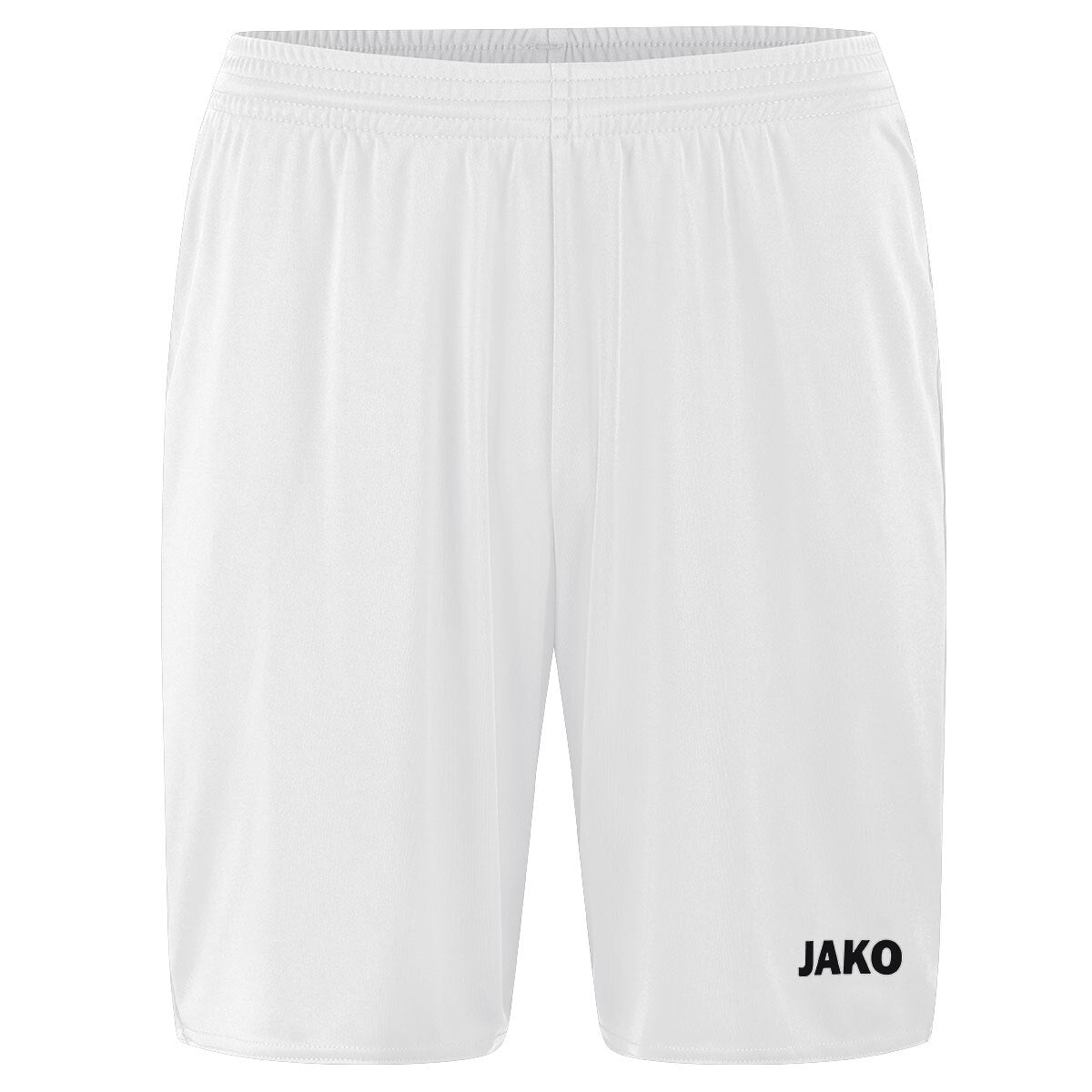 JAKO Sporthose Manchester 2.0 ohne Innenslip – Weiß (vorne)