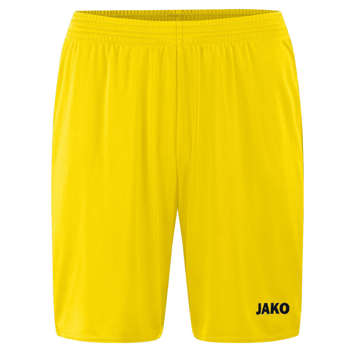 JAKO Sporthose Manchester 2.0 ohne Innenslip – Gelb (03) (vorne)