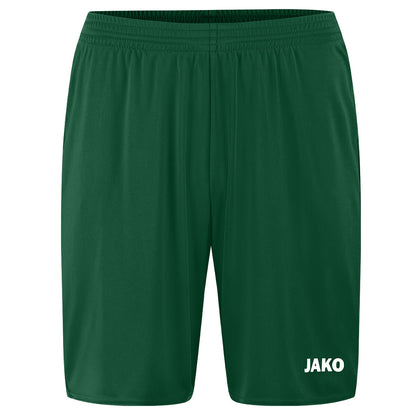 JAKO Sporthose Manchester 2.0 ohne Innenslip – Grün (207) (vorne)