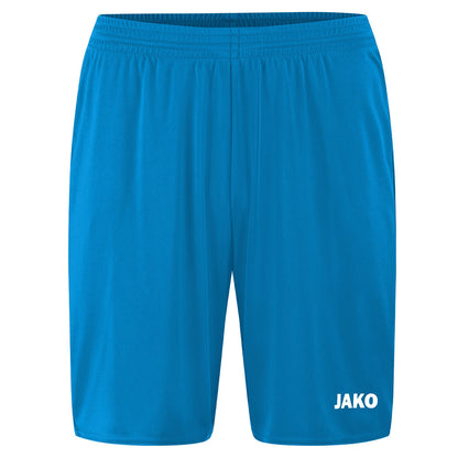 JAKO Sporthose Manchester 2.0 ohne Innenslip – Blau (89) (vorne)