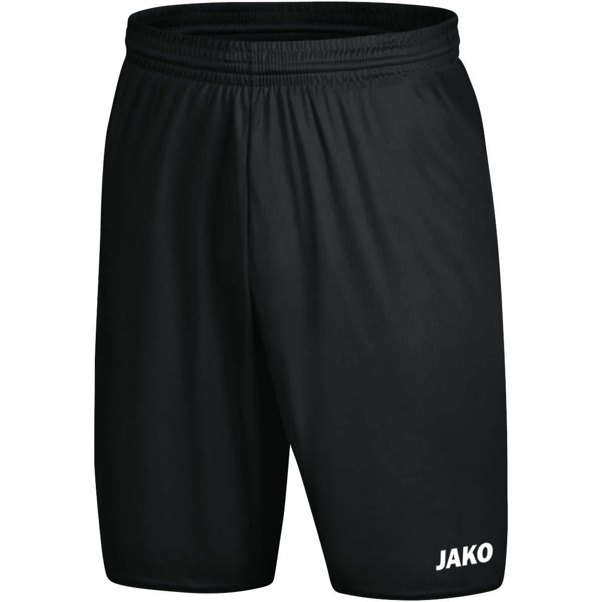 JAKO Sporthose Anderlecht 2.0 mit Innenslip – Schwarz (vorne)