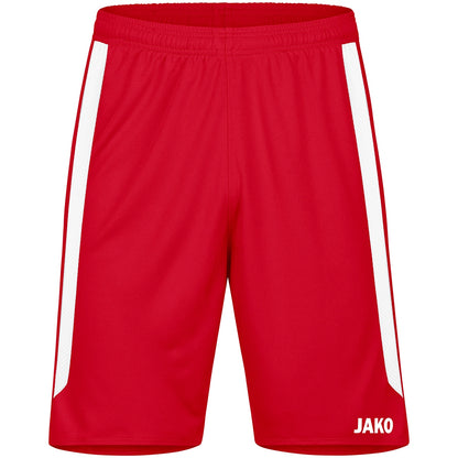 JAKO Sporthose Power – Rot (vorne)