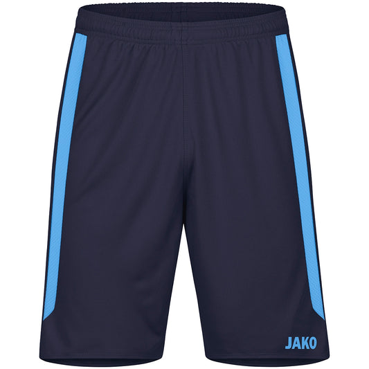 JAKO Sporthose Power – Blau (910) (vorne)