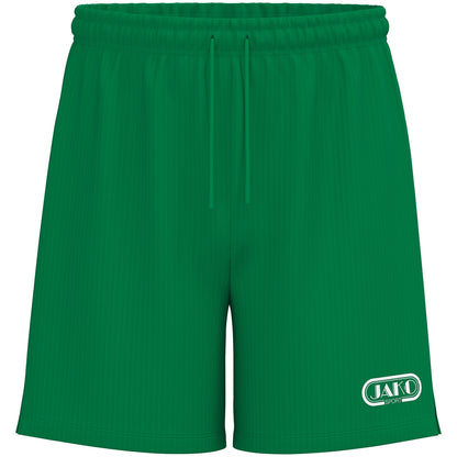 JAKO Sporthose Retro – Grün (vorne)
