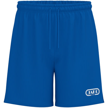 JAKO Sporthose Retro – Blau (400) (vorne)