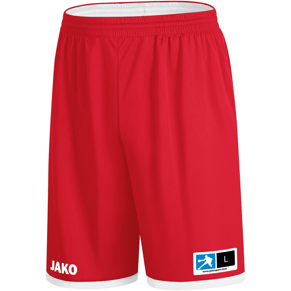 JAKO Wendeshort Change 2.0 – Rot (vorne)