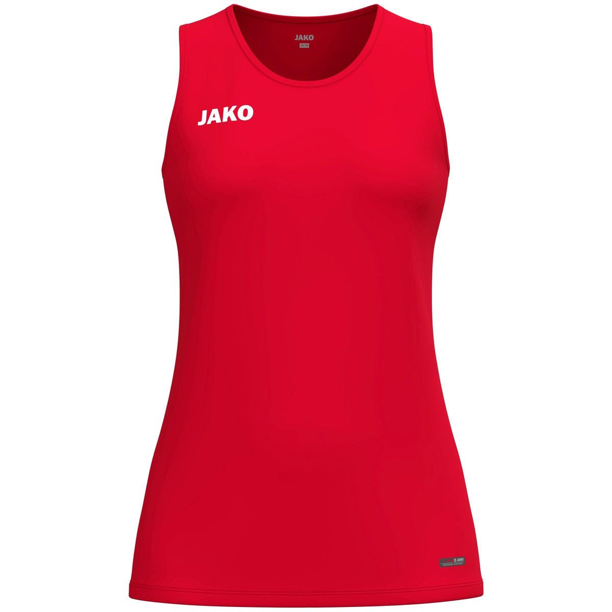 JAKO Tanktop One Damen – Rot (vorne)