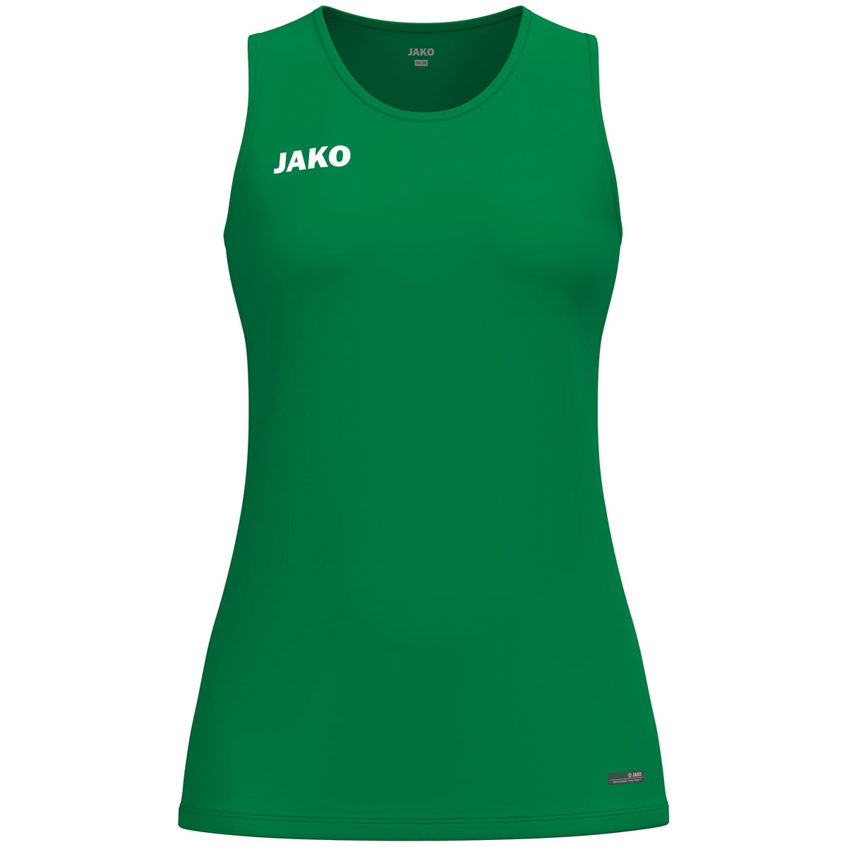 JAKO Tanktop One Damen – Grün (vorne)