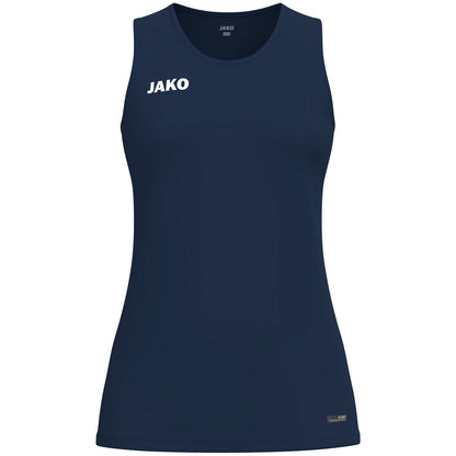 JAKO Tanktop One Damen – Blau (900) (vorne)