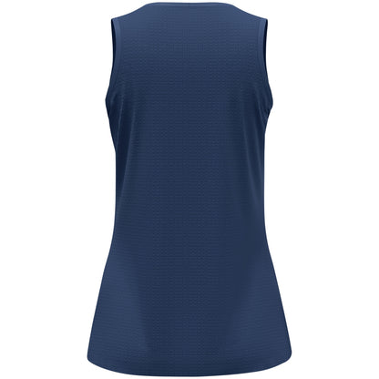 JAKO Tanktop Uni Damen – Blau (hinten)
