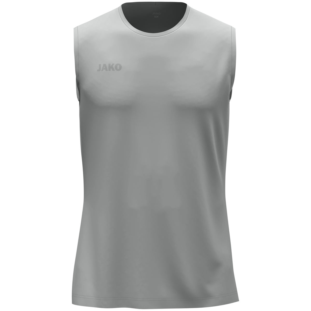 JAKO Tanktop Uni – Grau (vorne)
