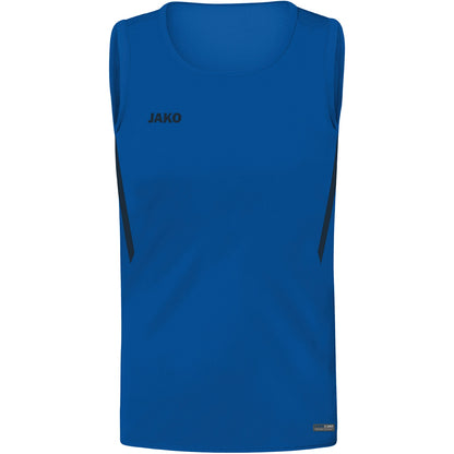 JAKO Tanktop Challenge – Blau (403) (vorne)