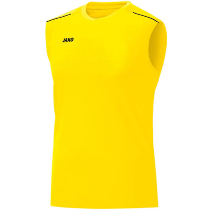 JAKO Tanktop Classico – Gelb (vorne)