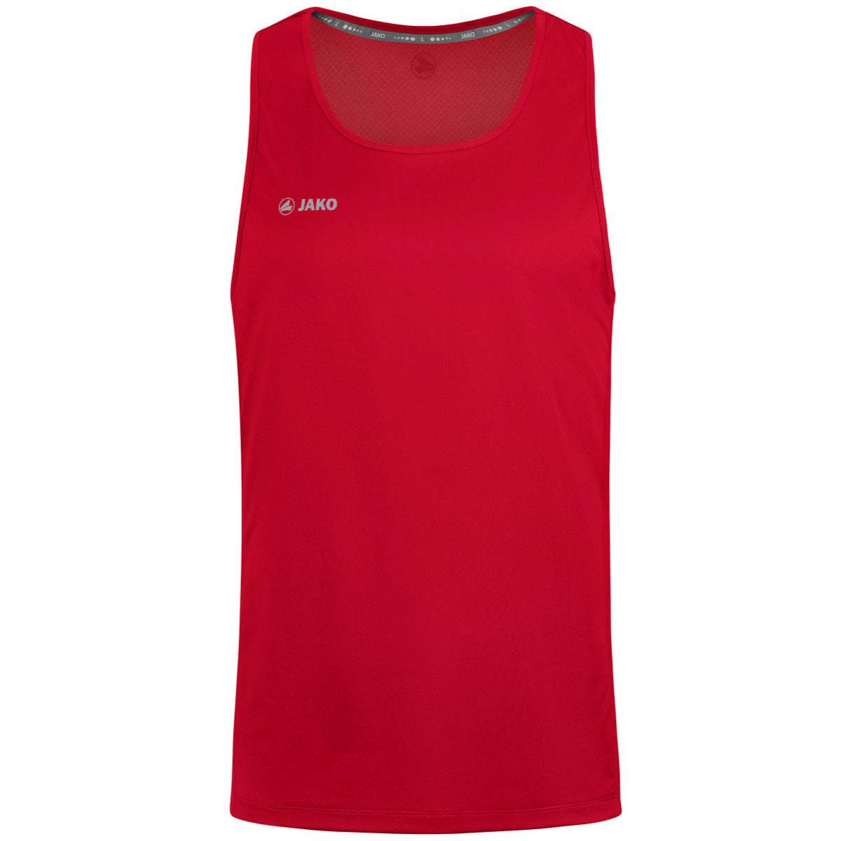JAKO Tanktop Run 2.0 – Rot (vorne)