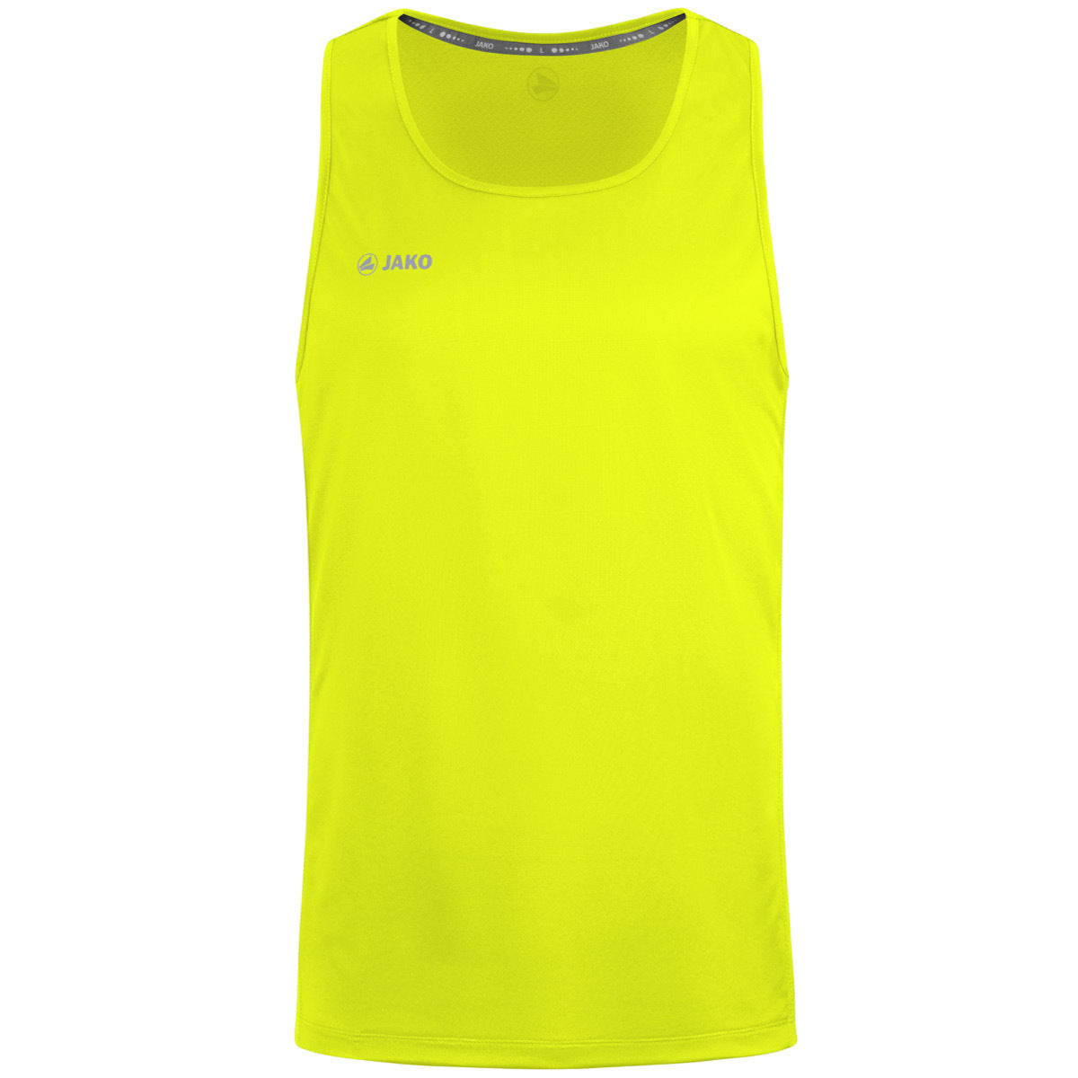 JAKO Tanktop Run 2.0 – Gelb (vorne)