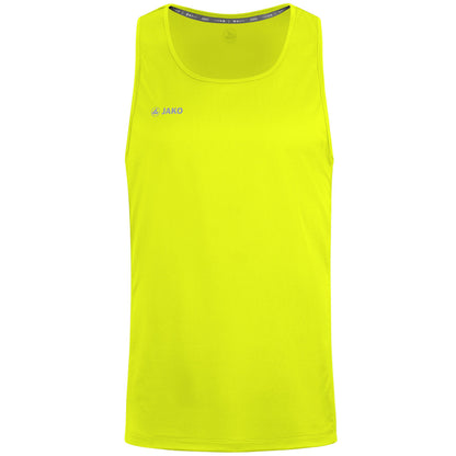 JAKO Tanktop Run 2.0 – Gelb (vorne)