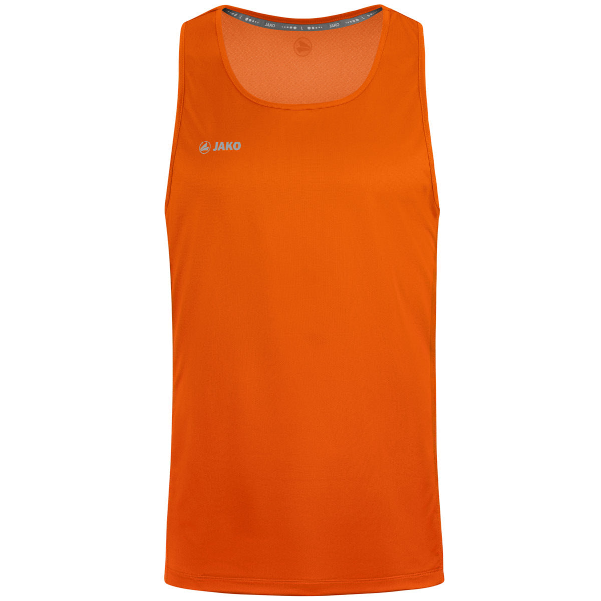JAKO Tanktop Run 2.0 – Orange (vorne)