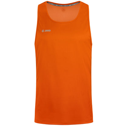 JAKO Tanktop Run 2.0 – Orange (vorne)
