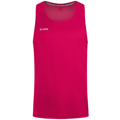 JAKO Tanktop Run 2.0 – Pink (vorne)