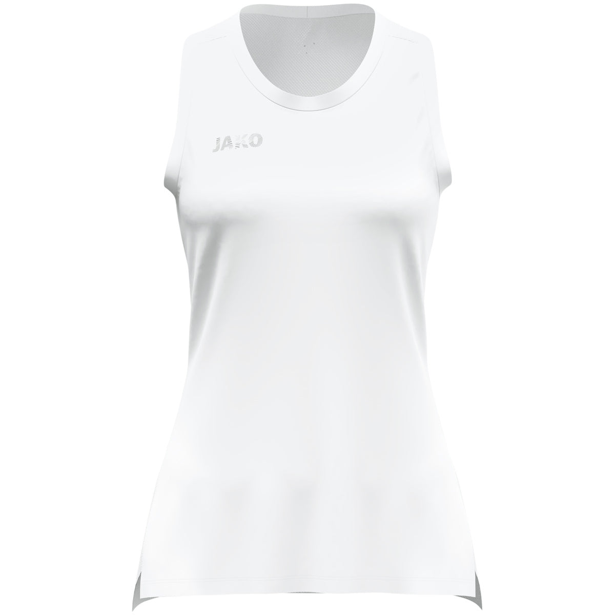 JAKO Tanktop Light Flow Damen – Weiß (vorne)
