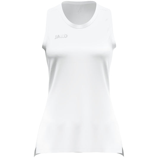 JAKO Tanktop Light Flow Damen – Weiß (vorne)