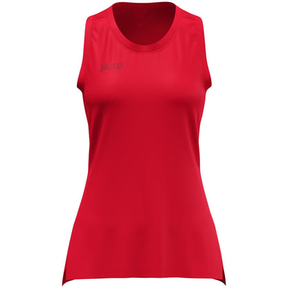 JAKO Tanktop Light Flow Damen – Rot (vorne)