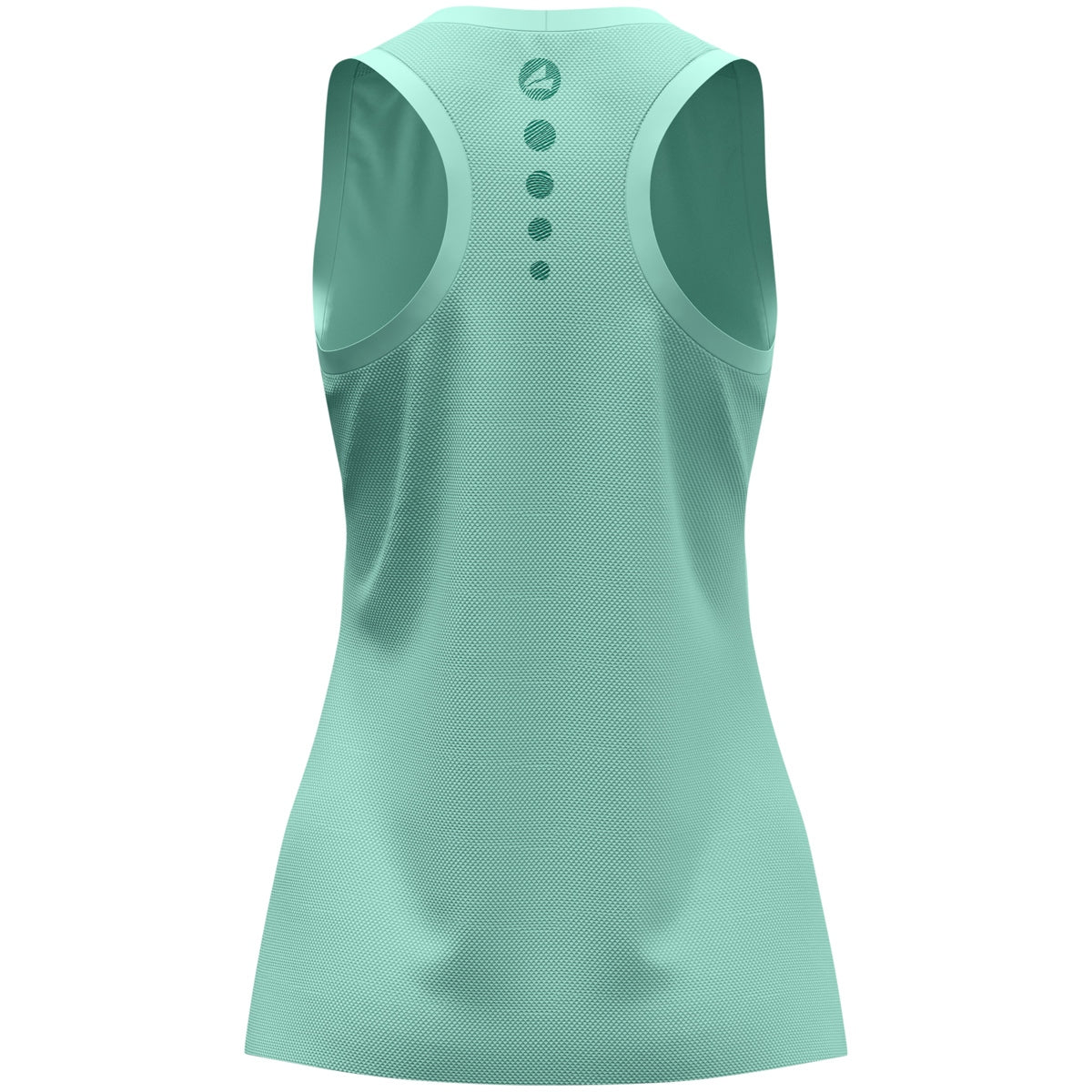 JAKO Tanktop Light Flow Damen – Grün (hinten)