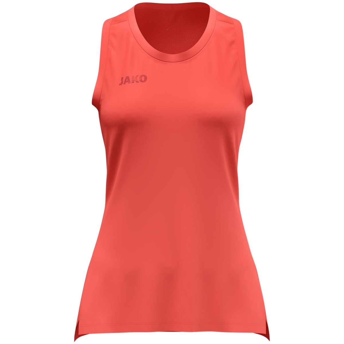 JAKO Tanktop Light Flow Damen – Orange (vorne)