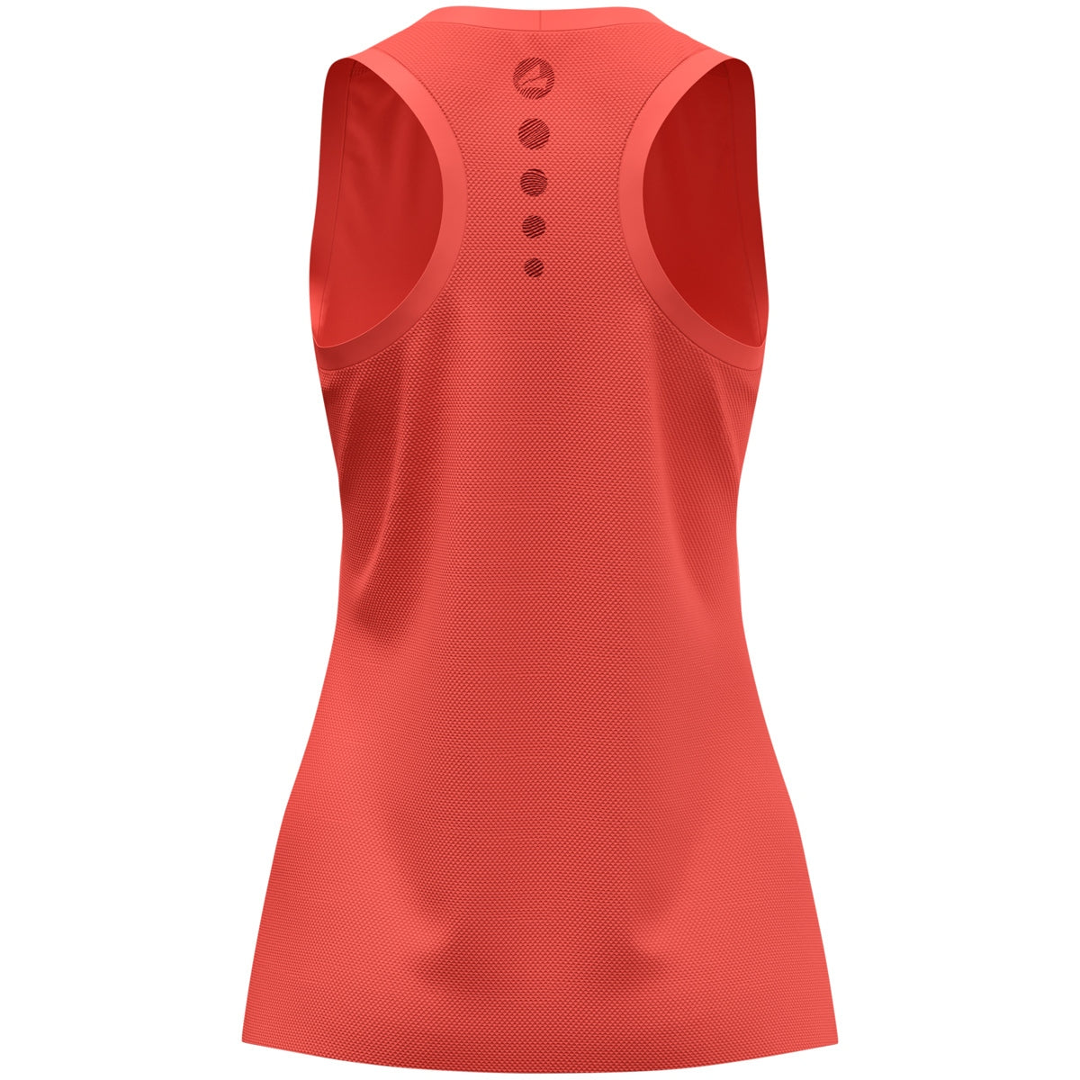 JAKO Tanktop Light Flow Damen – Orange (hinten)