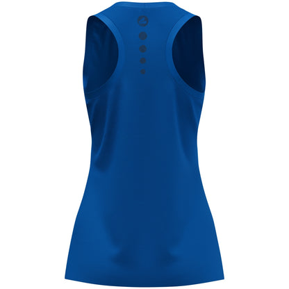 JAKO Tanktop Light Flow Damen – Blau (400) (hinten)